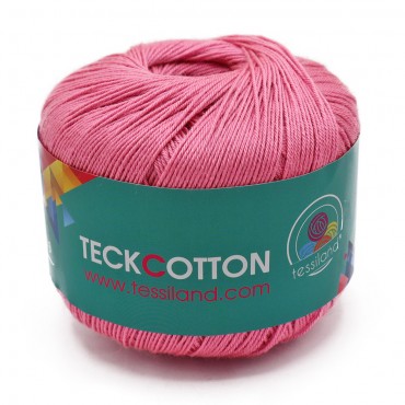 Teck Cotton acrilico top quality extrafine gomitolo 50g Orchidea