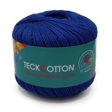 Teck Cotton acrilico top quality extrafine gomitolo 50g Bluette