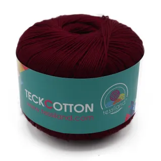 Teck Cotton acrílico top quality extrafino Bordeaux