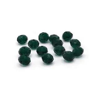 Cristales de 8 mm Prisma en resina para bisutería y accesorios Darkcyam