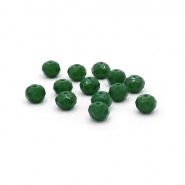 Cristalli 8mm Prisma in resina per bijoux e accessori Verdeacido