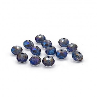 Cristalli 8mm Prisma in resina per bijoux e accessori Raimbow soft