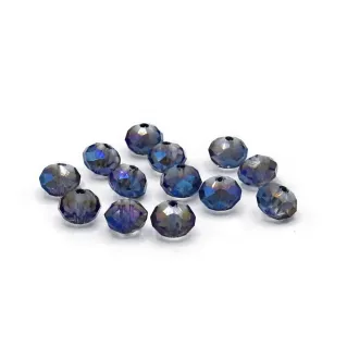 Cristaux 8 mm Prisma en résine pour bijoux et accessoires Raimbow soft
