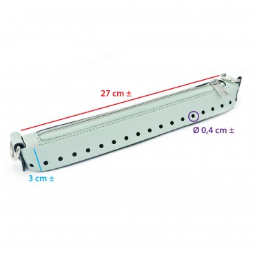 Fermeture Easy zip en éco-cuir 27cm Tiffany | Tessiland