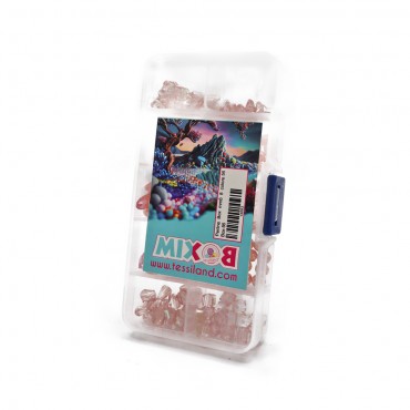 Caja de abalorios de resina cosibles color 52 | Tessiland