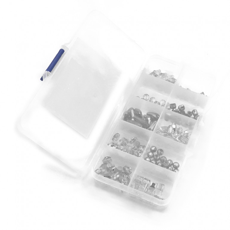 Box of resin beads for sewing colour 1 | Tessiland