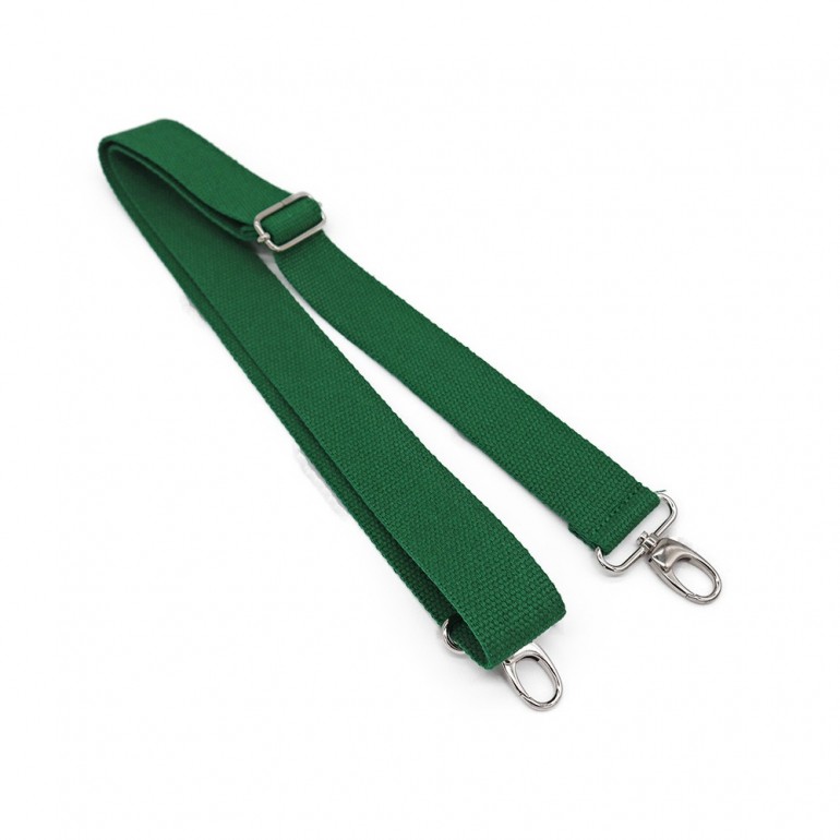 Tracolla Borsa Tessuto Simple Verde | Tessiland