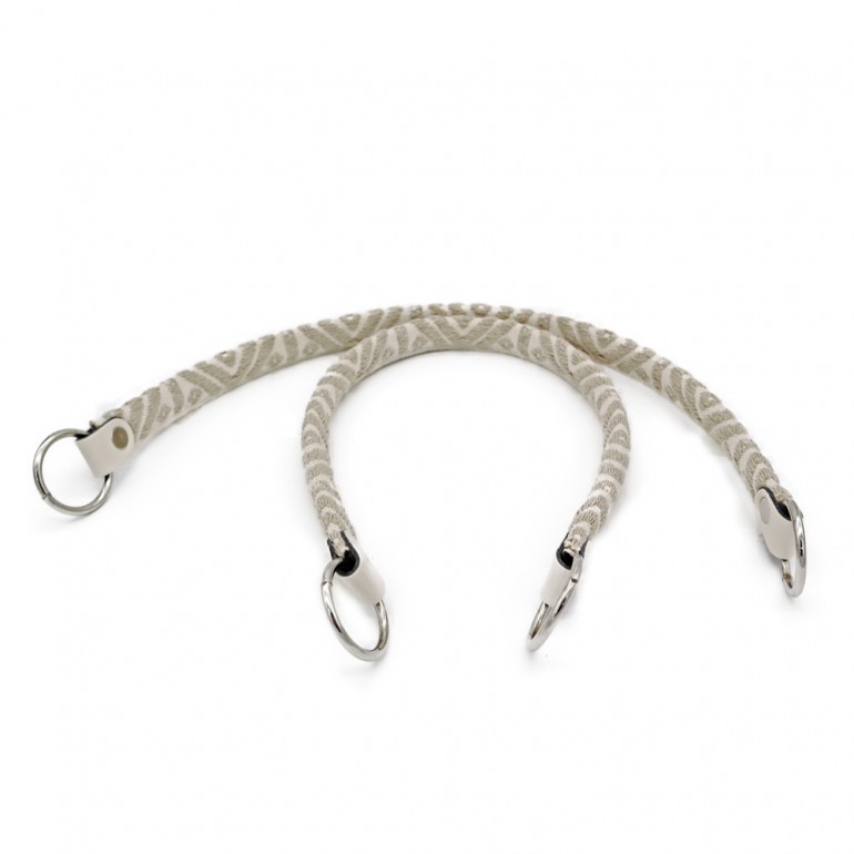 Poignées en tissu Maya Naturel pour sacs et pochettes | Tessiland