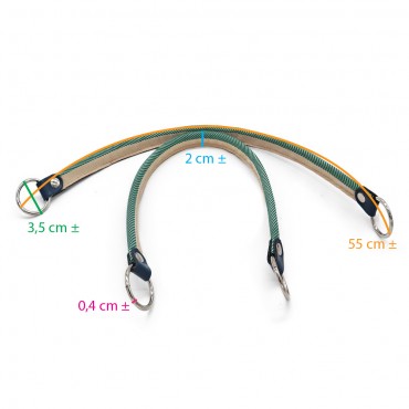 Manici Tessuto Bands Venezia fantasia variabile | Tessiland