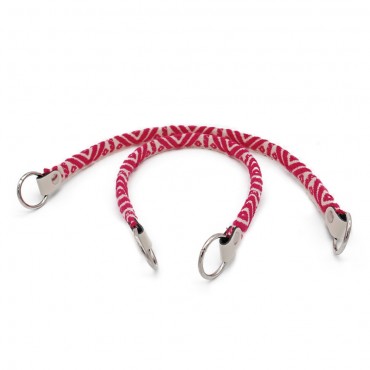 Asas de tela Maya Fucsia para bolsos y bolsos de mano| Tessiland