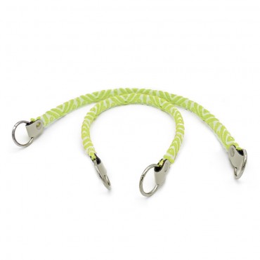 Manici Tessuto Maya Limone per borse e pochette | Tessiland