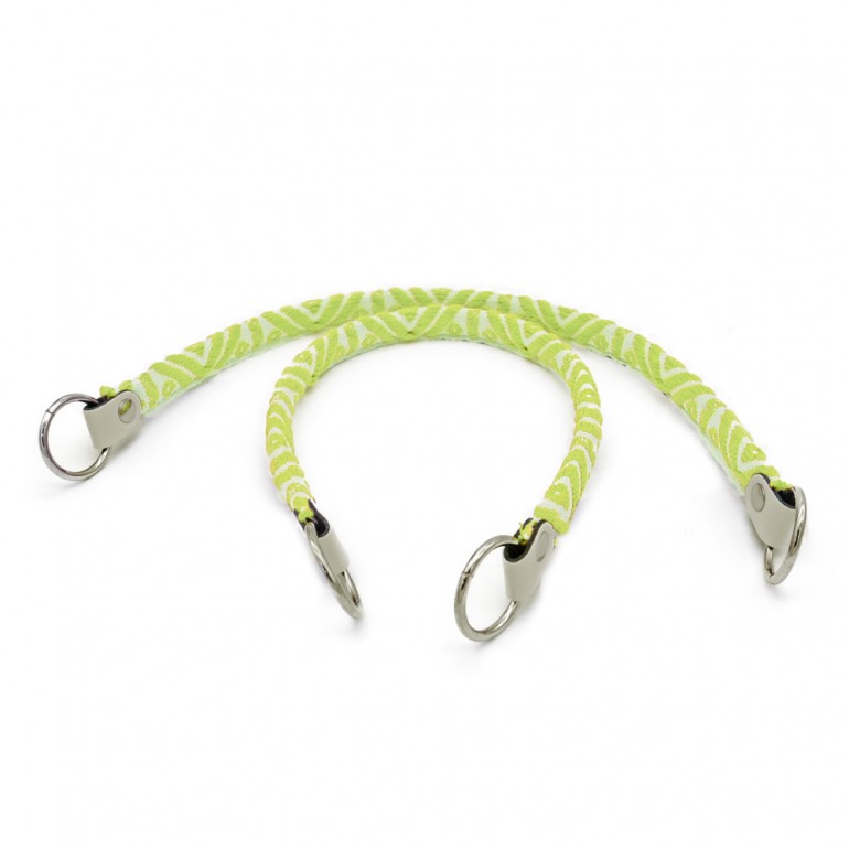 Poignées en tissu Maya Citron pour sacs et pochettes | Tessiland