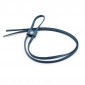 Eco-Leather Drawstring Cord with Slider 120cm | Tessiland