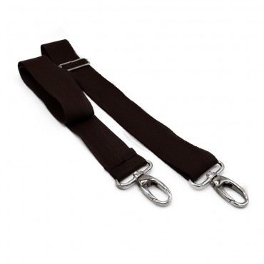 Asa de Bolso de Tejido Simple Marrón | Tessiland