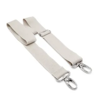 Simple Solid Color Fabric Strap for Bags Naturale