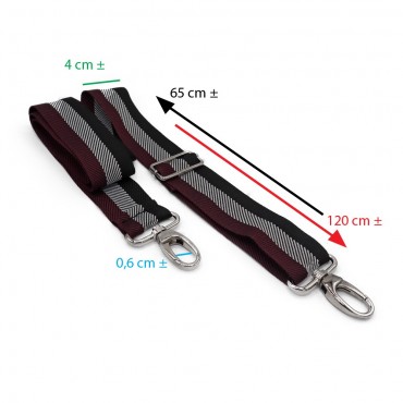 Fabric Bag Strap Bands Turin | Tessiland