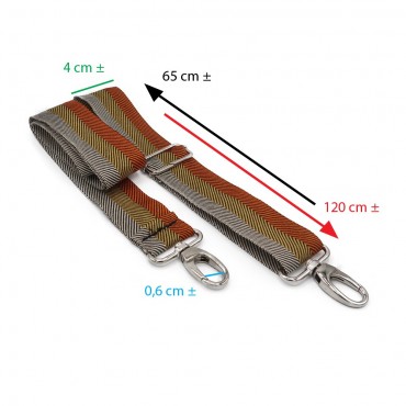 Fabric Bag Strap Bands Naples | Tessiland