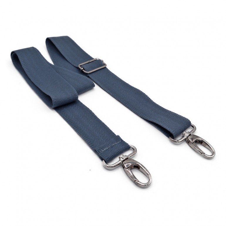 Asa de Bolso de Tejido Simple Denim | Tessiland