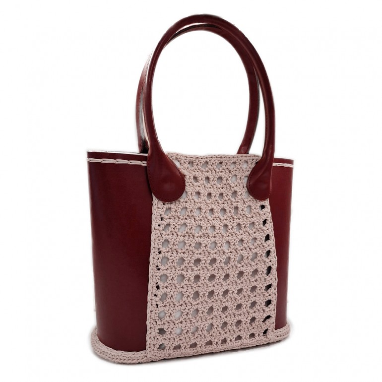 Bag Kit Vienna DIY Burgundy | Tessiland