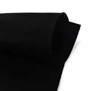 Felt Sheet for Bags, Decorations and DIY Crafts Black