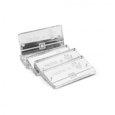 Plexiglass tag transparent pochette | Tessiland