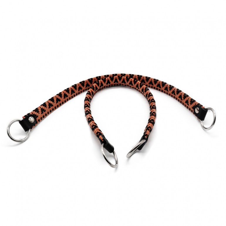 Rombo Lux Beige Fabric Handles for bags and clutches | Tessiland