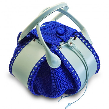 La borsa a uncinetto dell'anno | Borsa Crazy in Colore Tiffany | Tessiland