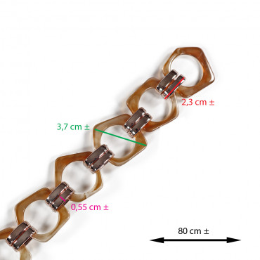 Catena Dysart Beige Oro cm 80