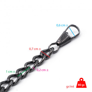 Cadena para bolso de mano Cañón de escopeta Cm110 | Tessiland