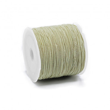 Filato Elastico per Bijoux Lumiflex Eco in PET 50m Crema w1901