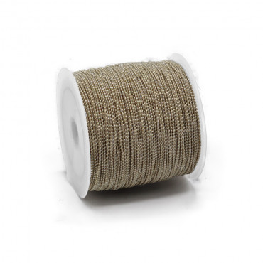 Filato Elastico per Bijoux Lumiflex Eco in PET 50m Sabbia j12