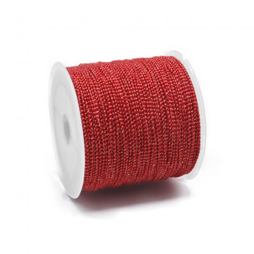 Filato Elastico per Bijoux Lumiflex Eco in PET 50m Rosso j105