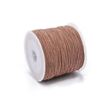 Filato Elastico per Bijoux Lumiflex Eco in PET 50m Rosa antico l1507-1