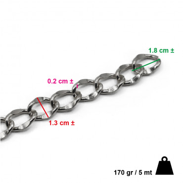 Aluminum Chain for Silver Clothing: Transform Every Crochet Item | Tessiland