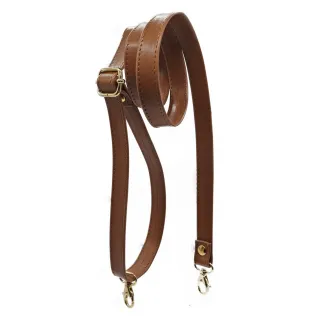 Old Style Faux Leather Adjustable Shoulder Strap for DIY Bags Cuoio oro