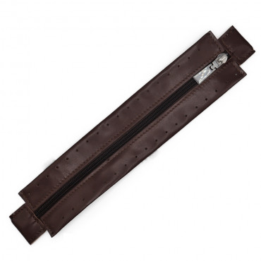Zip 25cm Lampo per borsa Marrone