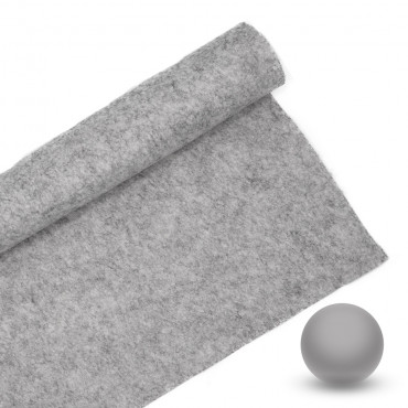 Pannolenci 100% poliestere 30x40cm per decorazioni e fai da te Grigio chiaro melange