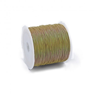 Filato Elastico per Bijoux Lumiflex Eco in PET 50m Nocciola w1849