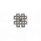 Bouton bijou Square strass | Tessiland
