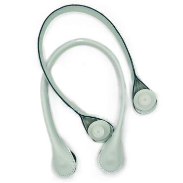 Coppia di manici modello Obag per borse a uncinetto Avio | Tessiland