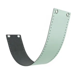 AlexQueen Bag Set Faux Leather Belt for Crochet Bags Tiffany