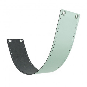 Set borsa AlexQueen fascia ecopelle per borse a uncinetto 80x14cm Tiffany