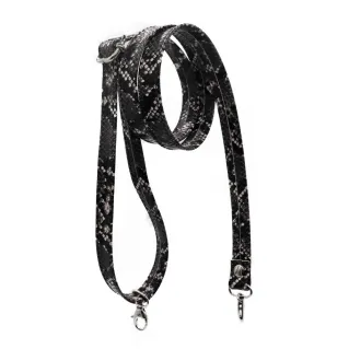 Old Style Faux Leather Adjustable Shoulder Strap for DIY Bags Antracite