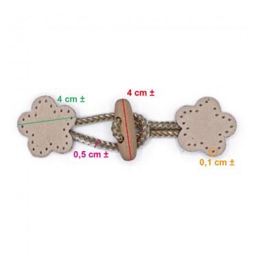 Scopri l'Alamaro Fiore Beige e trasforma le tue Creazioni crochet in Capolavori |Tessiland