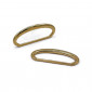 Discover the Revolutionary 40mm Gold Oval Rings - Transform Your Crochet Accessories | Tessiland
