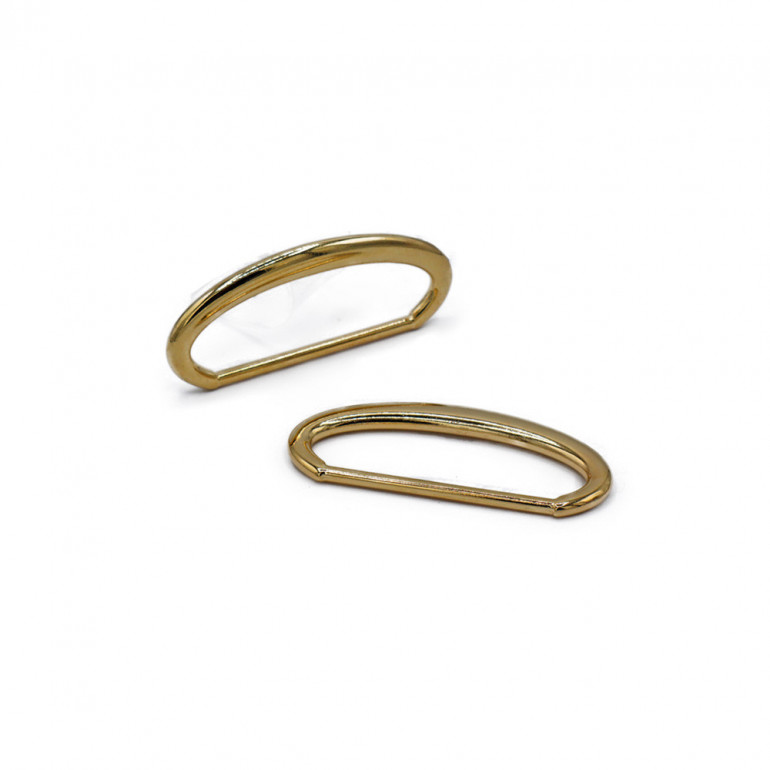 Discover the Revolutionary 20mm Gold Oval Rings - Transform Your Crochet Accessories | Tessiland