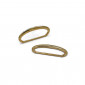 Discover the Revolutionary 20mm Gold Oval Rings - Transform Your Crochet Accessories | Tessiland