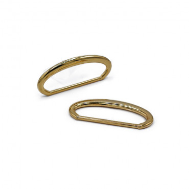 Discover the Revolutionary 25mm Gold Oval Rings - Transform Your Crochet Accessories | Tessiland
