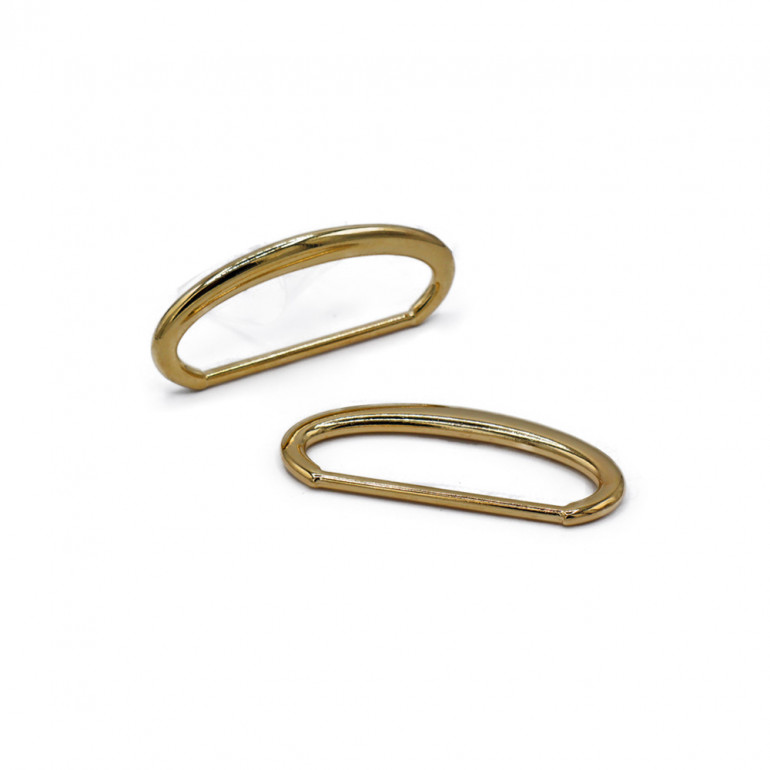 Discover the Revolutionary 25mm Gold Oval Rings - Transform Your Crochet Accessories | Tessiland
