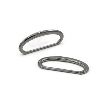 Discover the Revolutionary 30mm Silver  Oval Rings - Transform Your Crochet Accessories | Tessiland